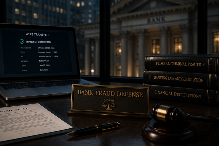 Bank Fraud Defense